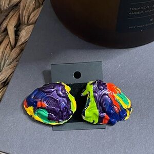 "Art at the museum " Abstract Earrings